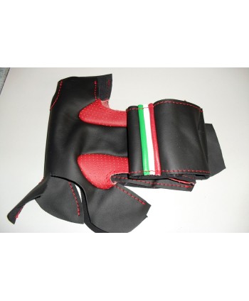 copy of Copri volante per fiat 500 in vera pelle avorio