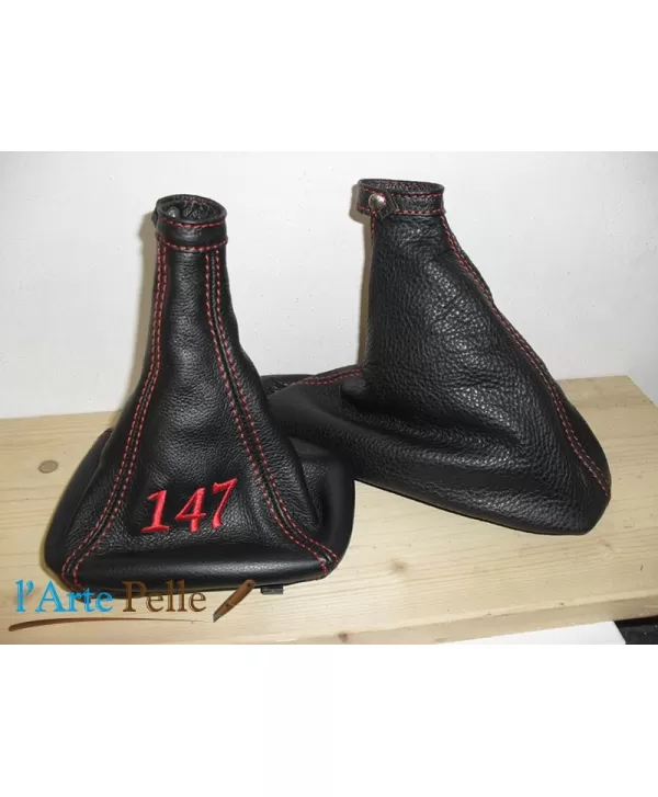 Schalten und Bremsen Cap mit bestickten roten Alfa Romeo 147