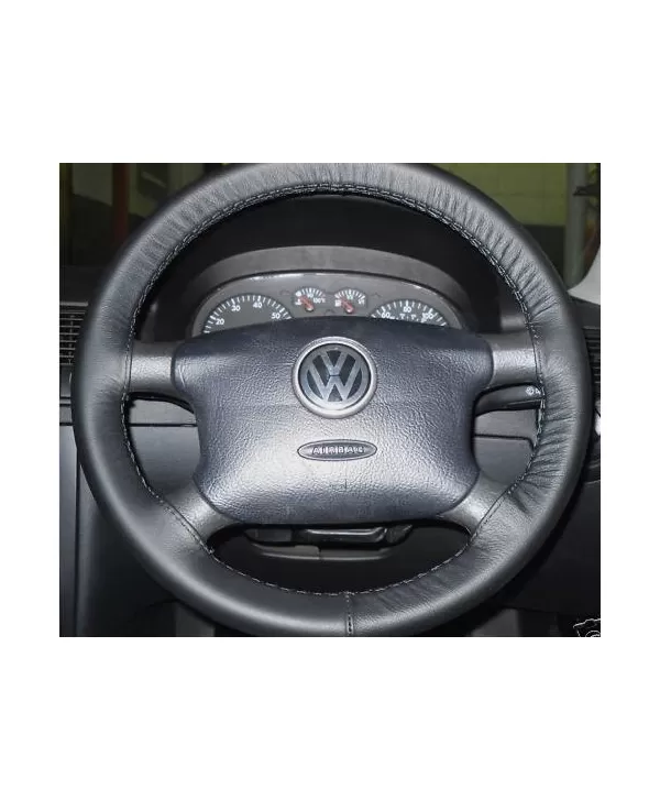 VW Passat golf 4 copri volante in vera pelle nera
