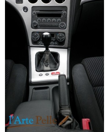 Alfa romeo 159 auriculares negro y gris de cuero cambio y freno