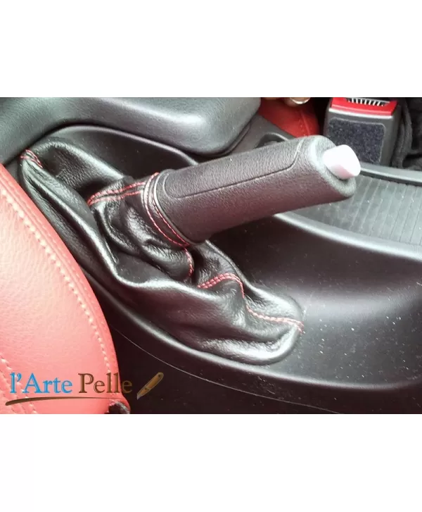 Freno de estacionamiento de alfa romeo 159 auriculares negro cuero genuino