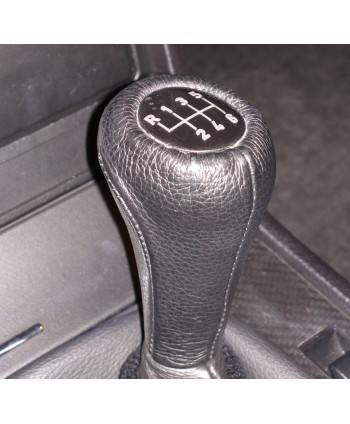 copy of real black leather gearshift gaiter  Renault laguna