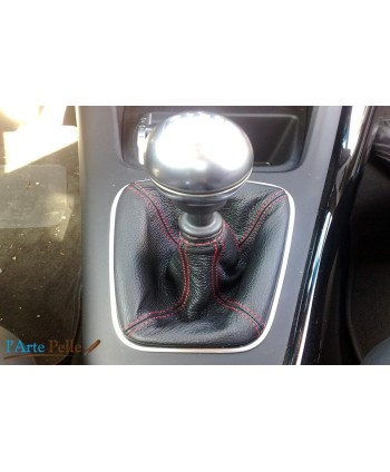 Alfa romeo Giulietta Polaina de palanca de cambios negra cuero y costura