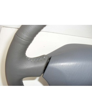 Coprivolante Toyota lan Cruiser dal 1996 al 2007 Vera pelle Grigia notte