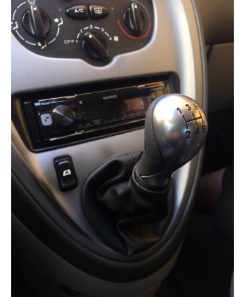 copy of soufflet de levier de vitesse en cuir noir pour Citroen gran picasso c4