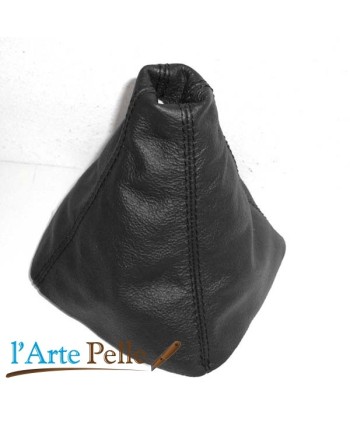 Schaltmanschette passend für Alfa Romeo Spider 105 echtes schwarzes Leder