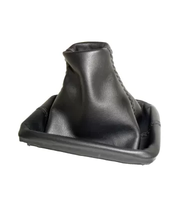 copy of schalthebelmanschette VW Passat B7 echtem leder und Schwarzen nähten