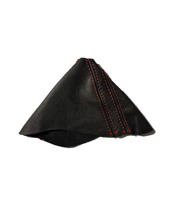 copy of soufflet de levier de vitesse en vrai cuir anthracite Volkswagen Polo 9