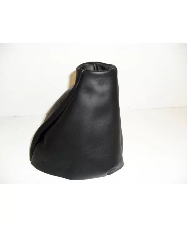 copy of soufflet de levier de vitesse en cuir noir pour mercedes W210
