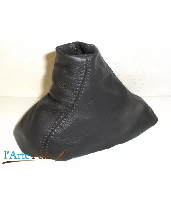 Soufflet de levier de vitesse en cir gris anthracite Volvo V 70