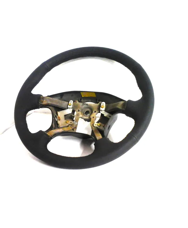 copy of Mitsubishi Pajero black genuine leather steering wheel cover