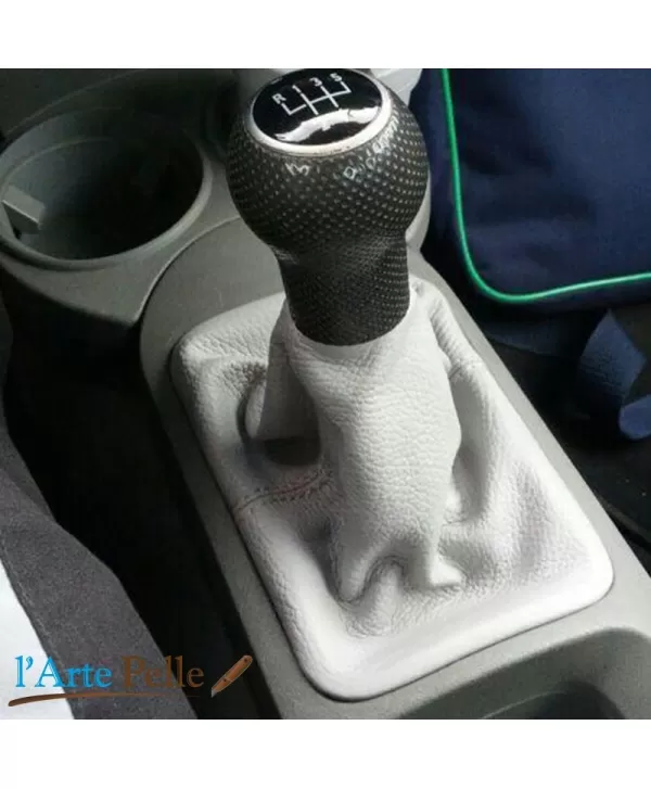real grey leather gearshift gaiter for VW new beetle