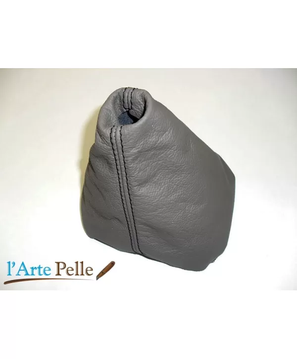 mercedes Calsse A W 168 cuffia cambio pelle grigia