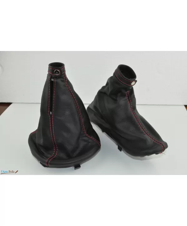 Alfa Romeo 147-black gear shift and hand brake gaiter