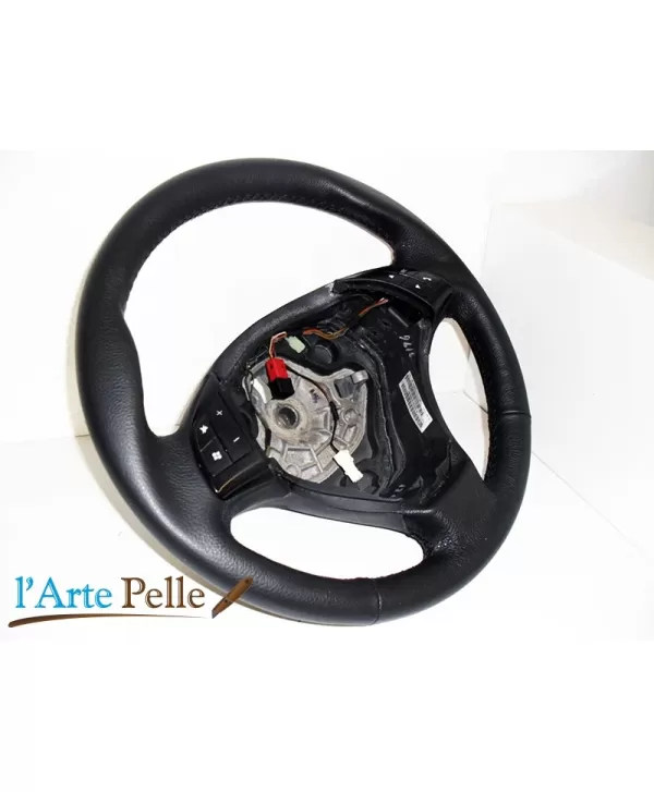 Fiat Cubo pelle per rivestimento volante pelle e cuciture nere