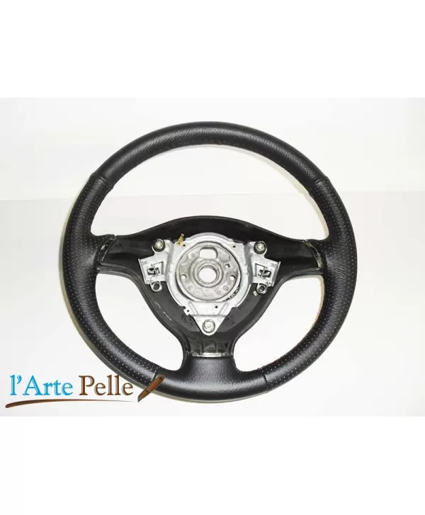 Golf 4 coprivolante vera pelle nera 3 razze