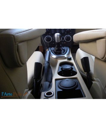 Hebel Cap Land Rover Freelander 2 Echtleder schwarz