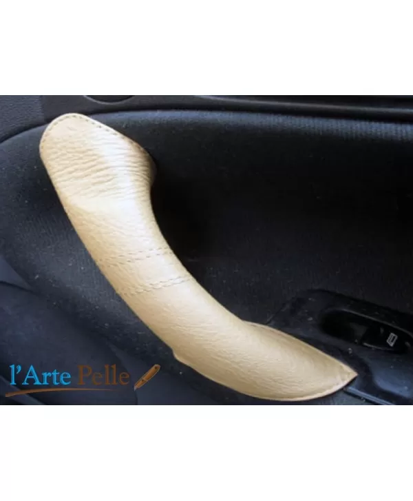 rivestimento maniglie interne 147 in vera pelle beige
