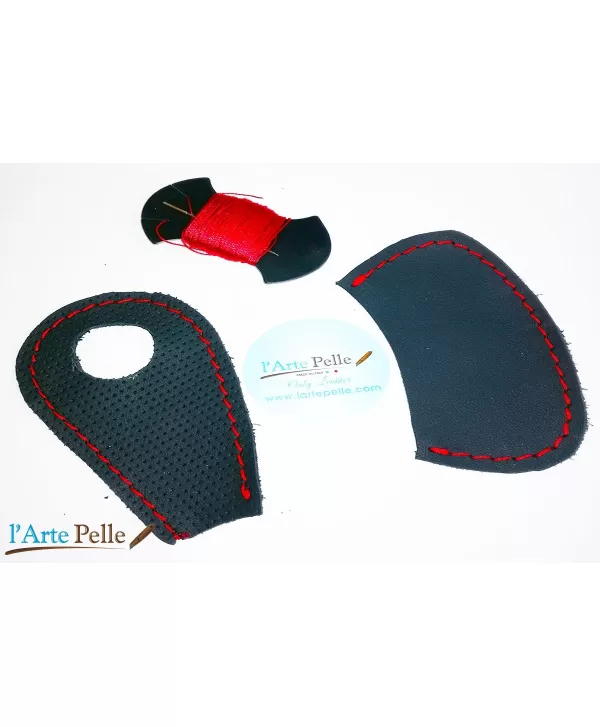 RIVESTIMENTO POMELLO FIAT GRANDE PUNTO EVO VERA PELLE
