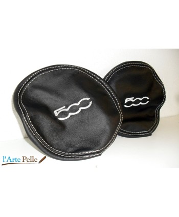Fiat 500 headrest cover for front seats