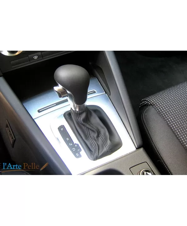 AUDI A3 DSG headphone gear, real leather black