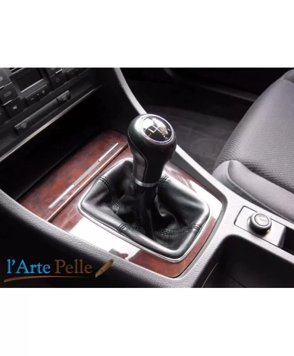 Audi A4 2001 soufflet de levier de vitesse noir sur mesure