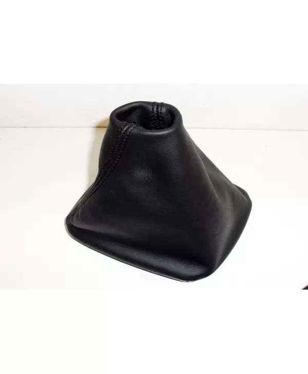 soufflet levier de vitesse adaptable Mercedes Classe SLK (R171) en cuir noir