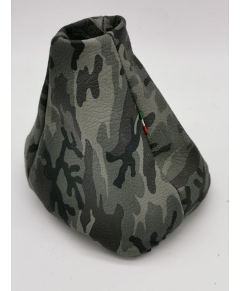 soufflet levier de vitesse  Jeep Renegade peau camouflage gris