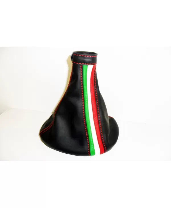 real black leather gear shift gaiter Fiat 600
