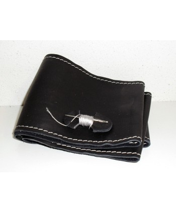copy of Steering Wheel Cover sew-on genuine leather Fiat Doblò 2° 263 series since 2009